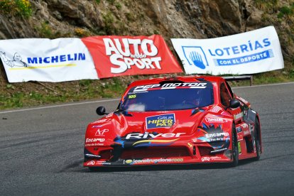 El pilot encampadà en una prova anterior.