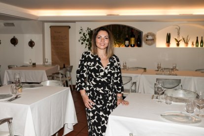 Andreia Antunes al restaurant Andrea.