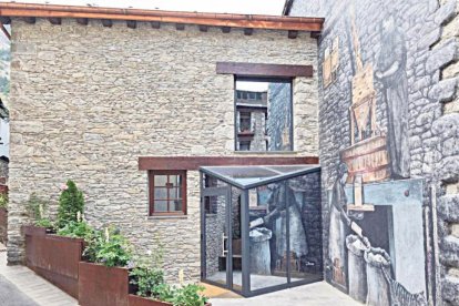 Façana de la casa.