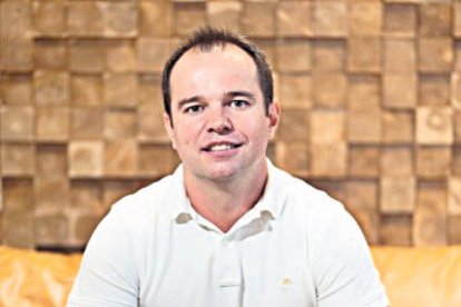 Gamboa durant una entrevista.