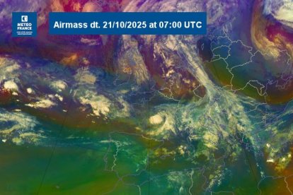 Un mapa de la climatologia d'avui