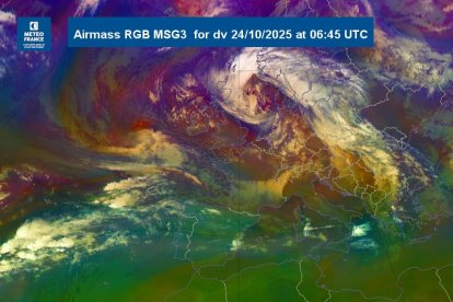 La borrasca Benjamin, s'allargarà fins demà