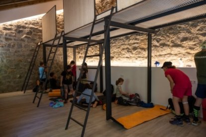 L’interior de l’espai.