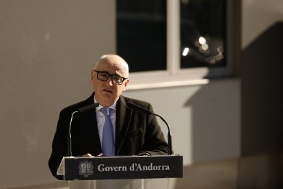 El ministre de Finances, Ramon Lladós.