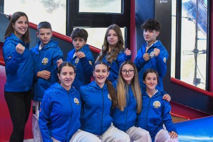 L’equip que anirà a Xipre.