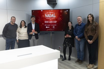 La presentació del Poblet de Nadal.

Foto: Comú d'Andorra la Vella/Tony Lara