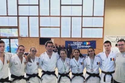 L’equip de la Fandjudo.