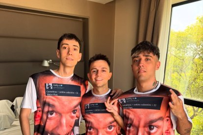 Agus 51, amb altres companys youtubers que també viuen al Principat