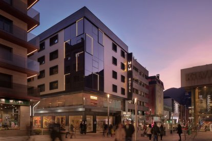 La façana de l’hotel MiM.