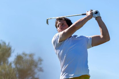 El golfista Kevin Esteve.