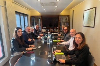 Trobada sobre l’acord.