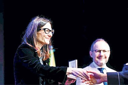 La ministra Ester Molné.