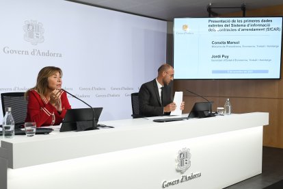 Presentacio del Sistema d’informació dels contractes d’arrendament (SICAR).
Foto:SFGA/JAViladot
