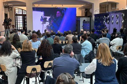 La presentació de la campanya hivernal, ahir a Radio Andorra.