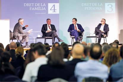 Presentació del llibre 'Dret de la persona i Dret de la família'.