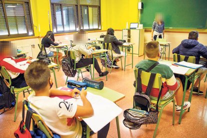 Una aula del María Moliner.