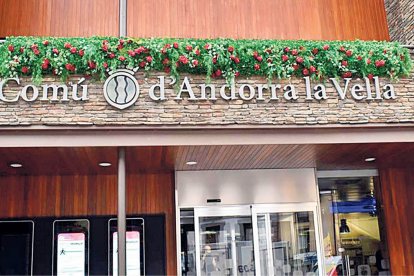 Entrada a casa comuna.