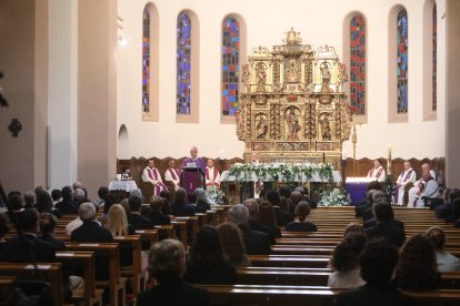 Missa a l’església de Sant Esteve d’Andorra la Vella.
