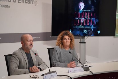 Presentació de l’obra, ahir al comú.