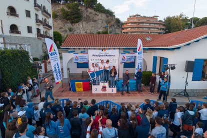 Gal d'entrega de premis durant 36è GP de vela d'Andorra