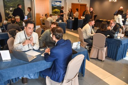 Uns moments en la 2a Jornada d'Internacionalització d'Andorra Bussiness d'avui