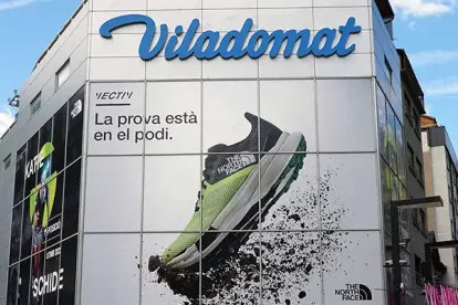 Botiga de Viladomat a l'avinguda Meritxell en una imatge de l'empresa