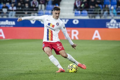 Merquelanz, la setmana passada a El Alcoraz.