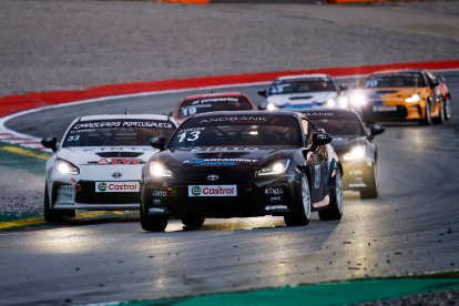 Els dos Vinyes, en un moment de la prova.