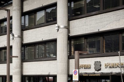 Una perspectiva de l'edifici de Govern