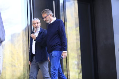 Higini Cierco amb Joan Pau Miquel.