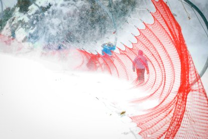 Torb a les pistes de l’estació d’esquí del Tarter.