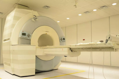 Una màquina de ressonància magnètica.