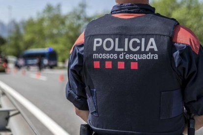 Un agent dels mossos d’esquadra.