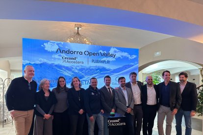 Assitents durant la presentació de l'Andorra Open Valley