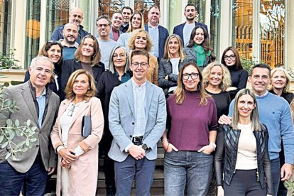 Els membres que han participat en la trobada.