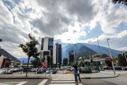 Terrenys on es construiran les tres edificacions.