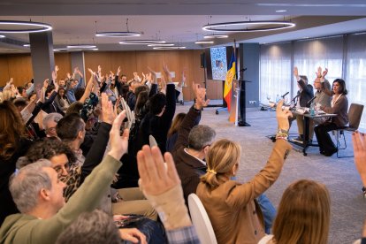 El congrés demòcrata.