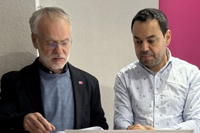 Josep Roig i Naim Aouraghe.