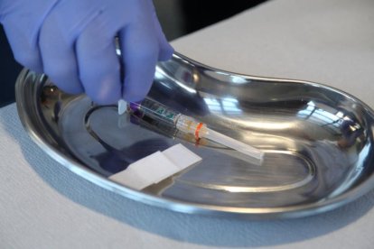 Una injecció de la grip