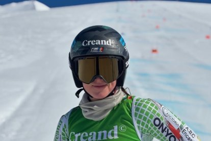 Íria Medina va cloure la Copa d’Europa de Zinal.
