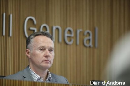Ferran Costa al Consell General.