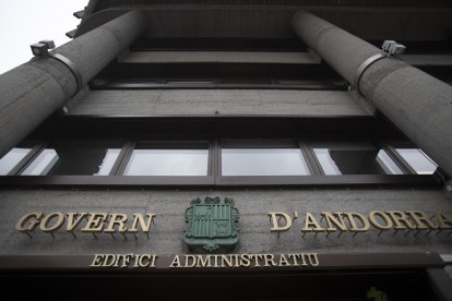 L’edifici administratiu del Govern.