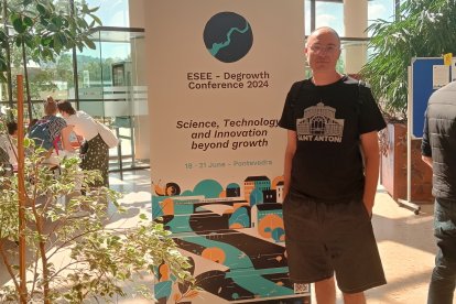 L'investigador Juan Jesús Larrabeiti.