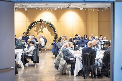 Dinar al Centre de Congressos.