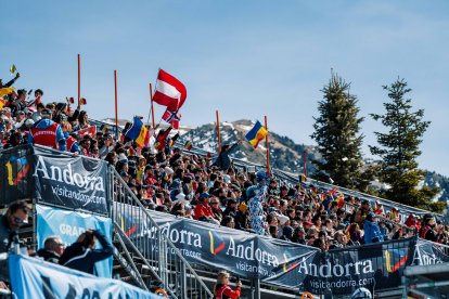 Ambient al Tarter a les finals del 2023.