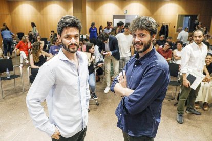 Cerni Escalé i Cerni Cairat en un acte de Concòrdia.