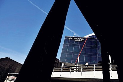 Seu central d’Andbank a Escaldes.