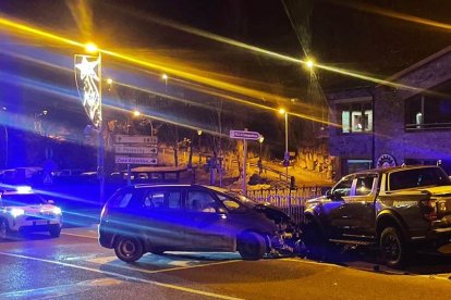 Els danys materials causats per l'accident.