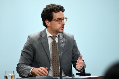El ministre portaveu, Guillem Casal.