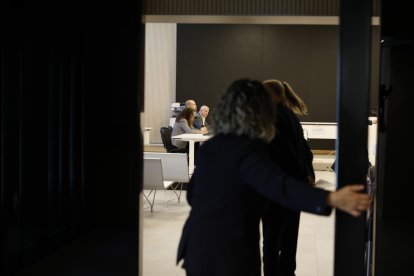 Moment de la lectura de les condemnes.